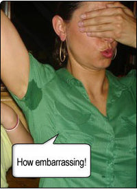 sweat stains are embarassing